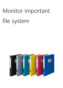 Monitor important file system